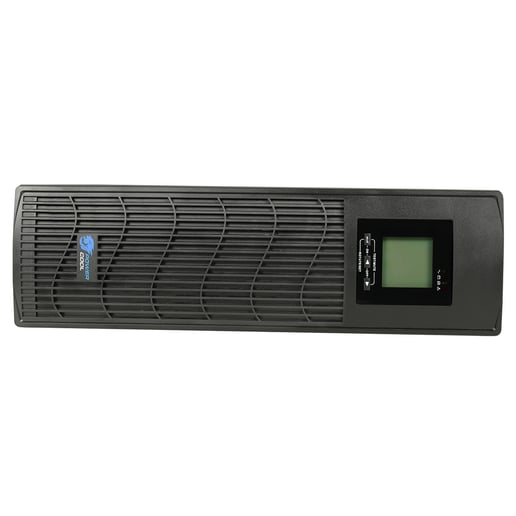 Powercool Smart UPS, Rackmount, 2000VA, 1600W, 2x UK, 3x IEC