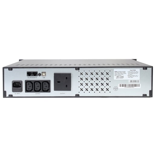 Powercool Rack-Mount Off-Line 850VA UPS with LCD & USB Monitoring