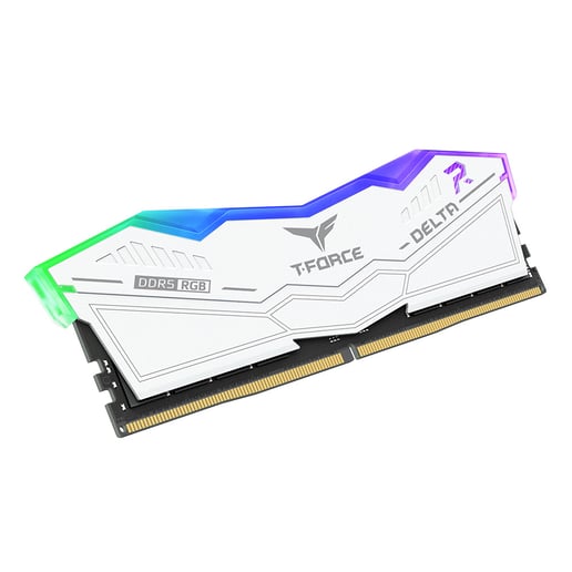 Team Group DELTA RGB memory module 64 GB 2 x 32 GB DDR5 White Kit 