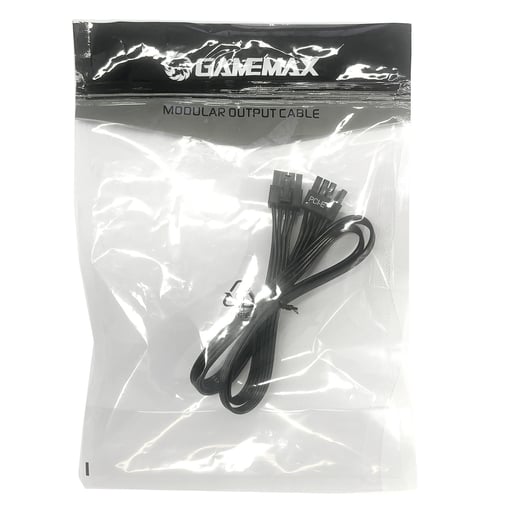 GameMax ATX 8-Pin Male to GPU 8-Pin Modular Power Supply Cable