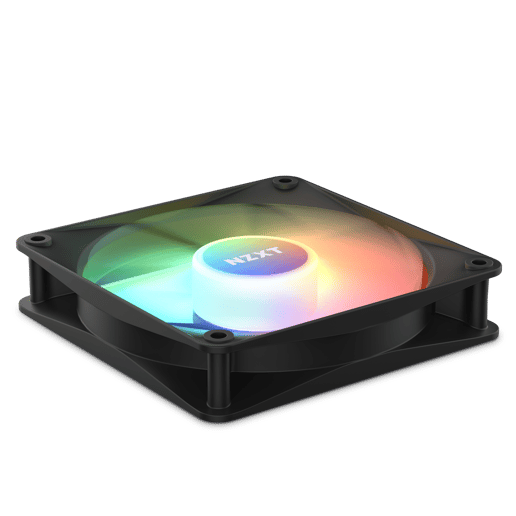 NZXT F120 RGB Core 120mm Hub-Mounted RGB Fan in Black
