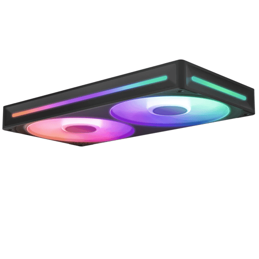 NZXT F240 RGB Core 240mm Uni-body Fan in Black