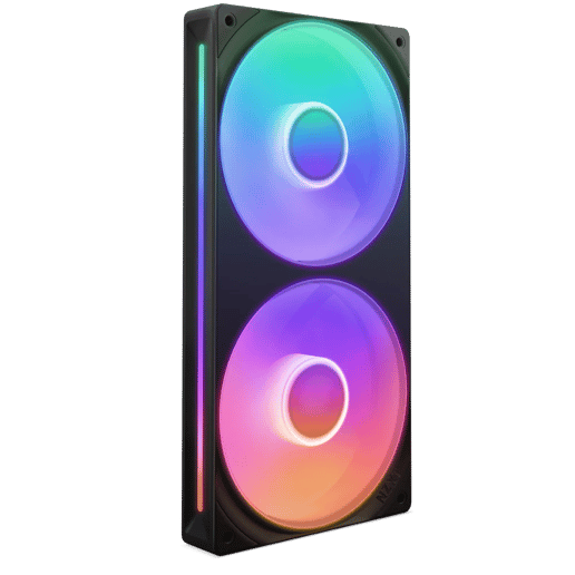 NZXT F240 RGB Core 240mm Uni-body Fan in Black