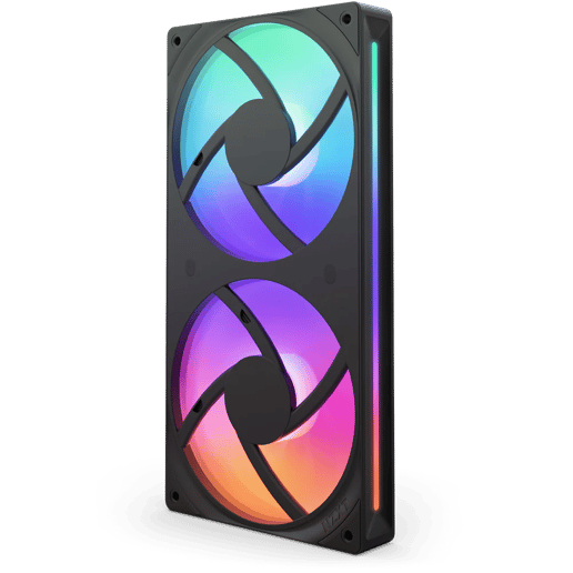 NZXT F280 RGB Core 280mm Uni-body Fan in Black