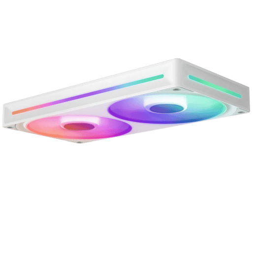 NZXT F280 RGB Core 280mm Uni-body Fan in White