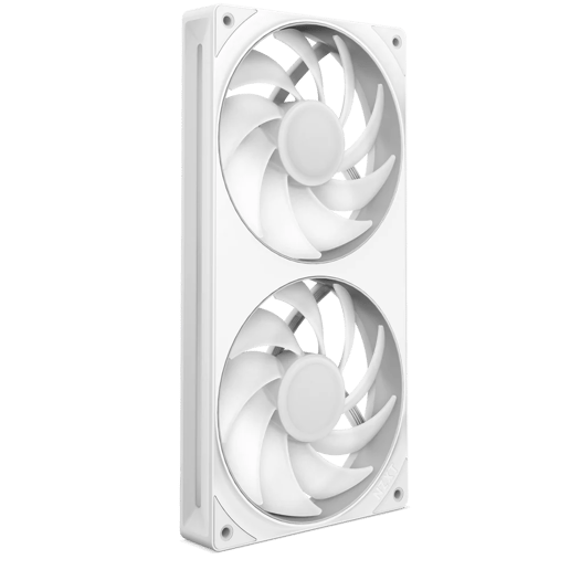 NZXT F280 RGB Core 280mm Uni-body Fan in White