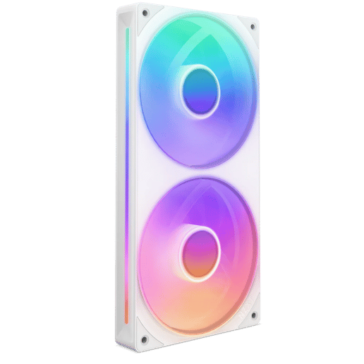 NZXT F280 RGB Core 280mm Uni-body Fan in White