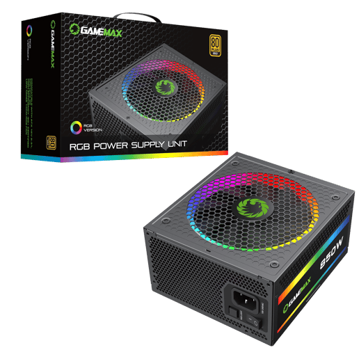 850W GameMax RGB Pro Modular 80 Plus Gold PSU