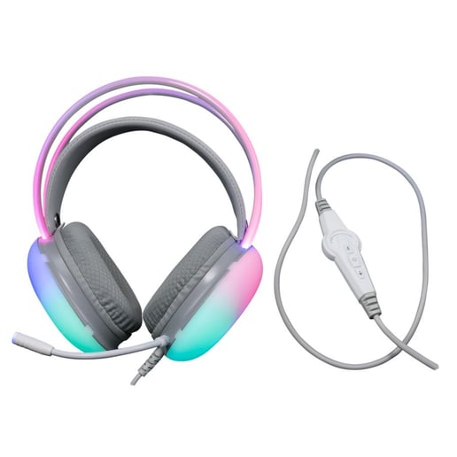 Geo RGB Plug-and-Play Wired Gaming Headset