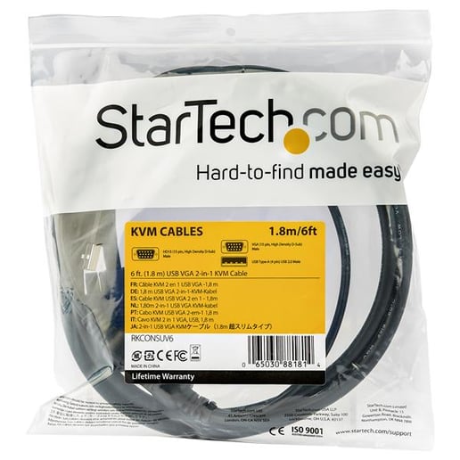 StarTech.com 3m USB KVM Cable for StarTech.com Rackmount Consoles