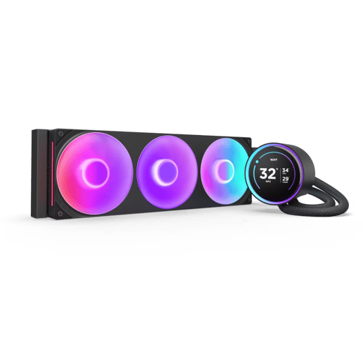 NZXT Kraken Elite 360 RGB V2 (2024) 360mm AiO Liquid CPU Cooler in Black