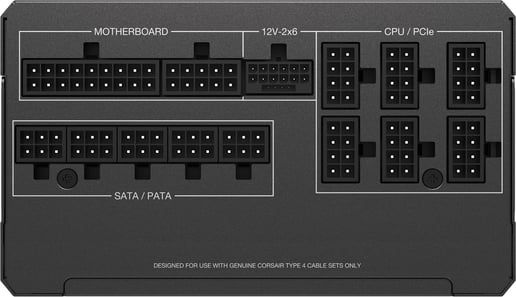 1000W Corsair RM1000x Modular 80 Plus Gold PSU