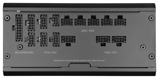 1000W Corsair RMx Shift Series Modular 80 Plus Gold PSU