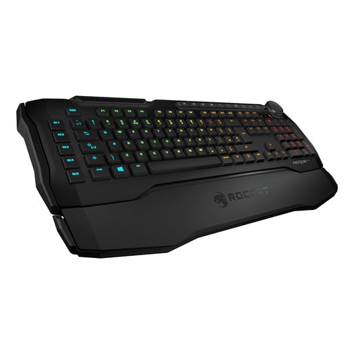 Roccat Horde AIMO Membranical RGB Gaming Keyboard, Black (UK QWERTY)