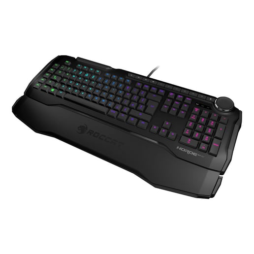 Roccat Horde AIMO Membranical RGB Gaming Keyboard, Black (UK QWERTY)