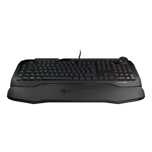 Roccat Horde AIMO Membranical RGB Gaming Keyboard, Black (UK QWERTY)