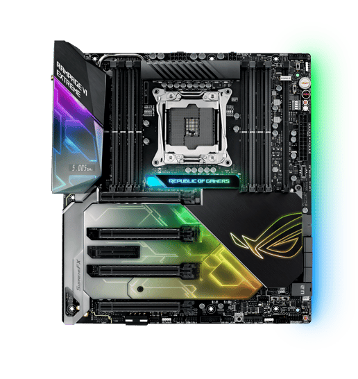 ASUS ROG RAMPAGE VI EXTREME EATX Motherboard for Intel LGA2066 CPUs