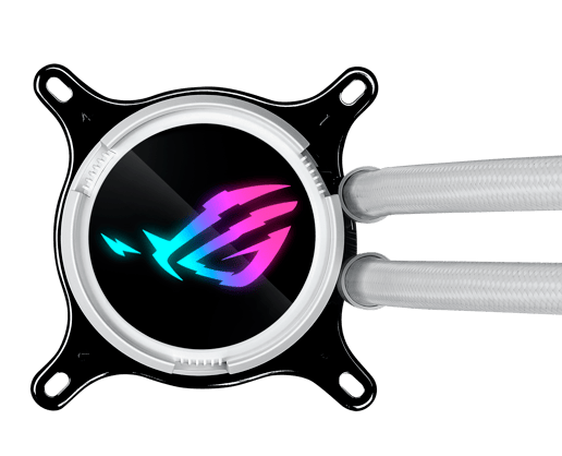 ASUS ROG Strix LC III 240 ARGB White Edition 240mm Liquid CPU Cooler in White