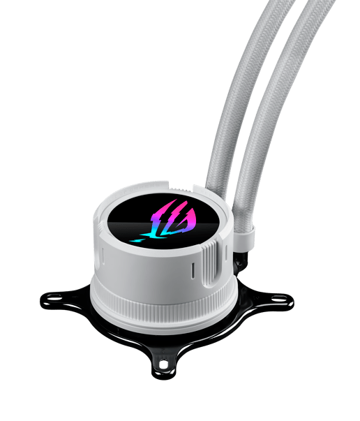 ASUS ROG Strix LC III 240 ARGB White Edition 240mm Liquid CPU Cooler in White