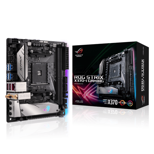 ASUS ROG Strix X370-I GAMING ITX Motherboard for AMD AM4 CPUs