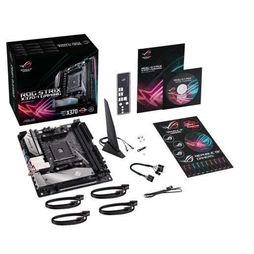 ASUS ROG Strix X370-I GAMING ITX Motherboard for AMD AM4 CPUs