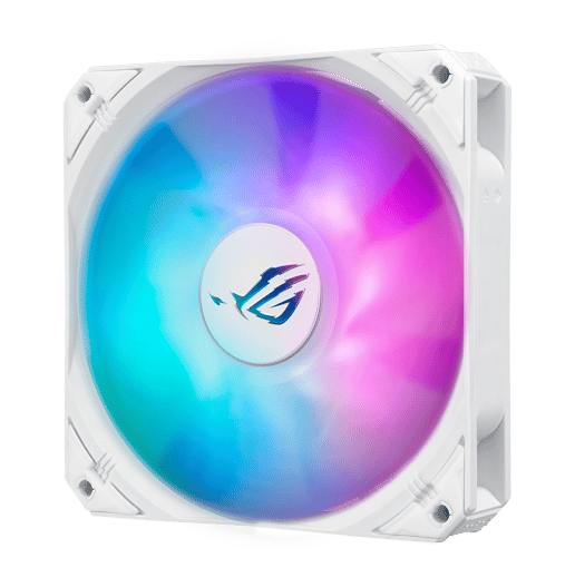 ASUS ROG Strix LC III 240 ARGB White Edition 240mm Liquid CPU Cooler in White