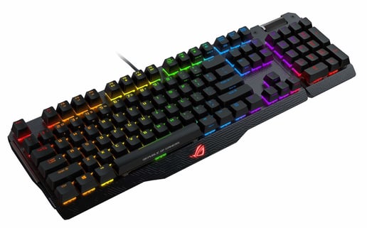 ASUS ROG CLAYMORE RGB Mechanical Gaming Keyboard with Brown Cherry MX RGB Switches (UK)