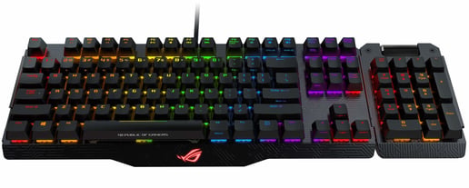 ASUS ROG CLAYMORE RGB Mechanical Gaming Keyboard with Brown Cherry MX RGB Switches (UK)