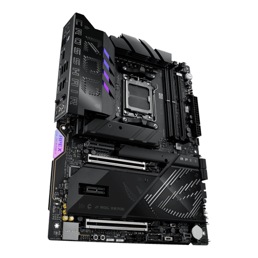 ASUS ROG Crosshair X870E Apex ATX Motherboard for AMD Socket AM5 CPUs