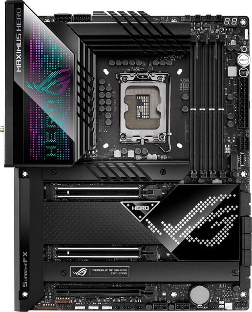 ASUS ROG Maximus Z690 Hero eATX Motherboard for Intel LGA1700 CPUs