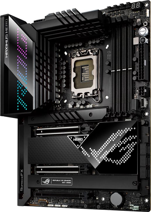 ASUS ROG Maximus Z690 Hero eATX Motherboard for Intel LGA1700 CPUs