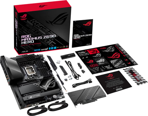 ASUS ROG Maximus Z690 Hero eATX Motherboard for Intel LGA1700 CPUs