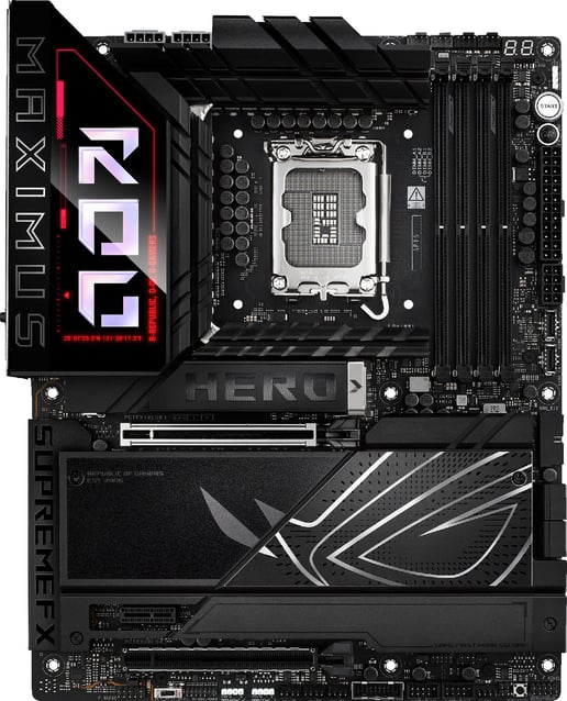 ASUS ROG Maximus Z890 Hero ATX Motherboard for Intel Socket 1851 CPUs