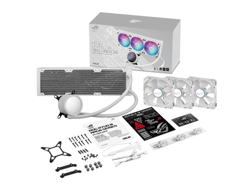 ASUS ROG Ryuo III 360 ARGB White Edition 360mm Liquid CPU Cooler