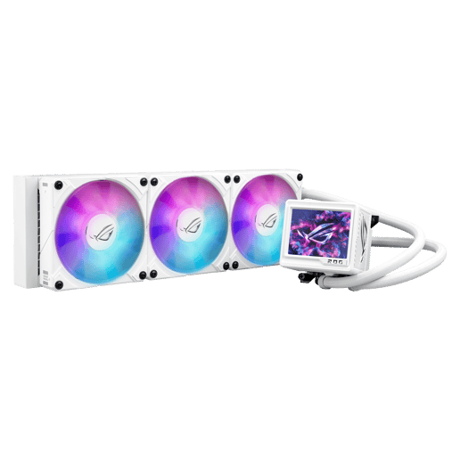 ASUS ROG Ryujin III 360 ARGB Extreme White Edition 360mm Liquid CPU Cooler in White