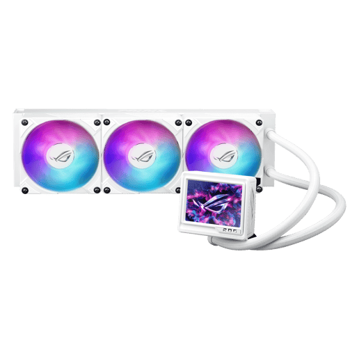 ASUS ROG Ryujin III 360 ARGB Extreme White Edition 360mm Liquid CPU Cooler in White
