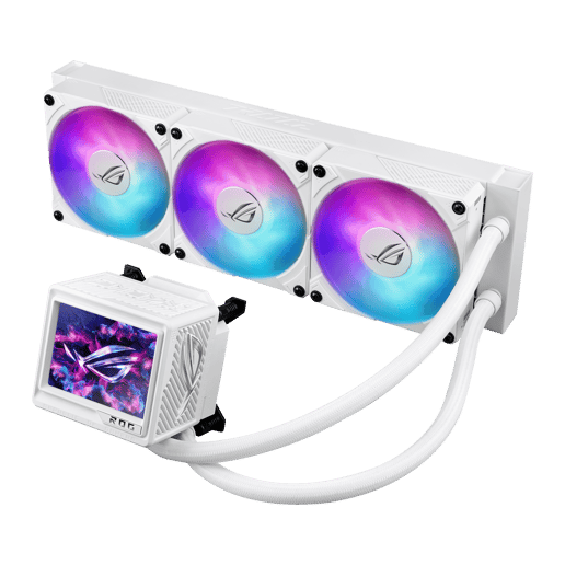 ASUS ROG Ryujin III 360 ARGB Extreme White Edition 360mm Liquid CPU Cooler in White