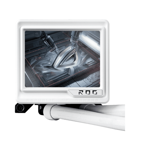 ASUS ROG Ryujin III 360 ARGB Extreme White Edition 360mm Liquid CPU Cooler in White