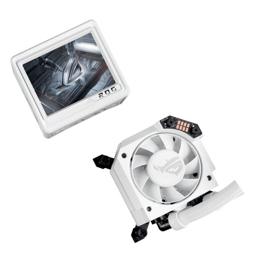 ASUS ROG Ryujin III 360 ARGB Extreme White Edition 360mm Liquid CPU Cooler in White