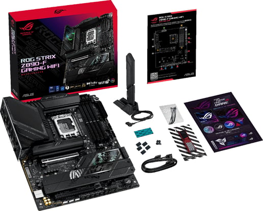 ASUS ROG Strix Z890-F Gaming WiFi ATX Motherboard for Intel LGA1851 CPUs