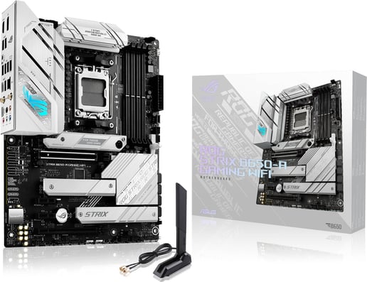 ASUS ROG Strix B650-A Gaming WiFi ATX Motherboard for AMD AM5 CPUs