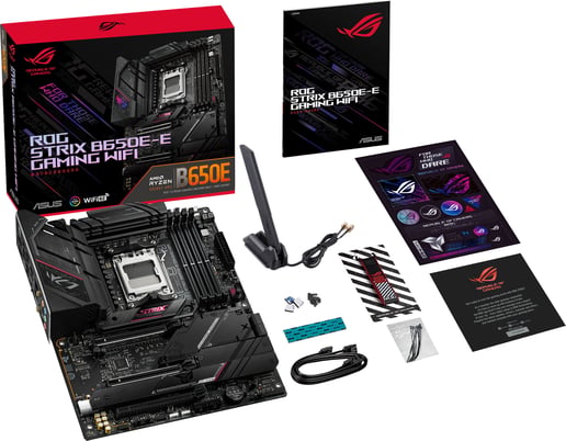 ASUS ROG Strix B650E-E Gaming WiFi ATX Motherboard for AMD AM5 CPUs