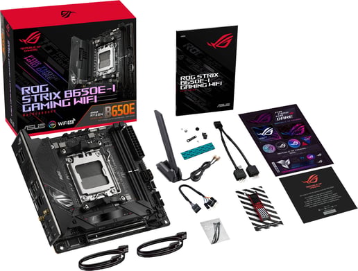 ASUS ROG Strix B650E-I Gaming WiFi ITX Motherboard for AMD AM5 CPUs
