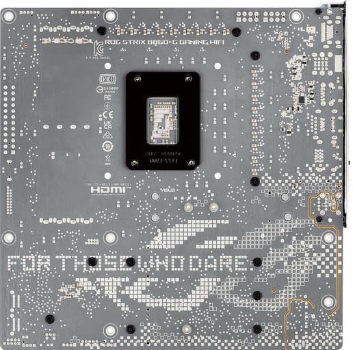ASUS ROG Strix B860-G Gaming WiFi mATX Motherboard for Intel LGA1851 CPUs