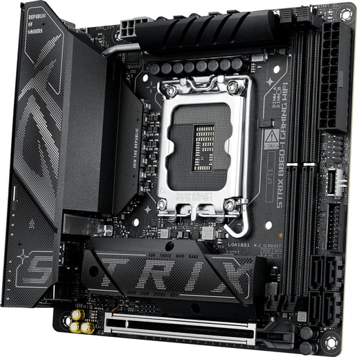 ASUS ROG Strix B860-I Gaming WiFi ITX Motherboard for Intel LGA1851 CPUs