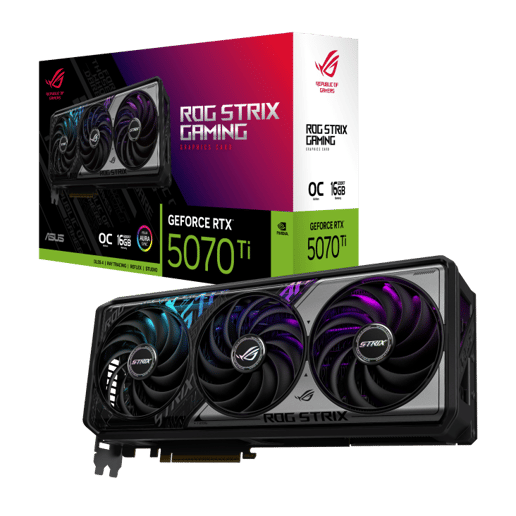 ASUS GeForce RTX 5070 Ti Strix Edition OC 16GB GDDR7 Graphics Card