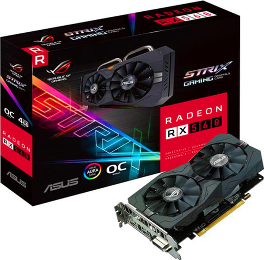 ASUS Radeon RX 560 Strix Edition OC 4GB Graphics Card