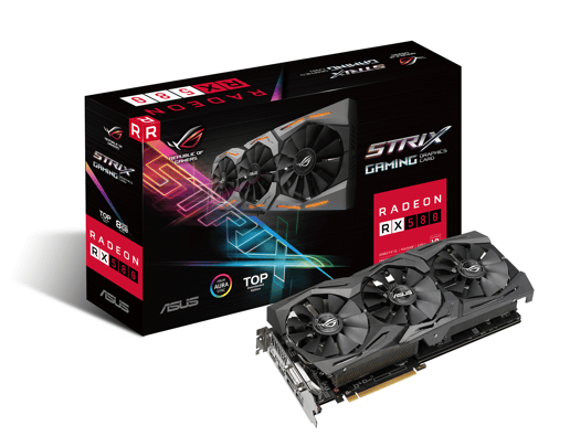 ASUS Radeon RX 580 Strix Edition 8GB Graphics Card
