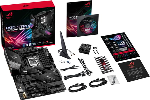 ASUS ROG Strix Z490-E Gaming ATX Motherboard for Intel LGA1200 CPUs