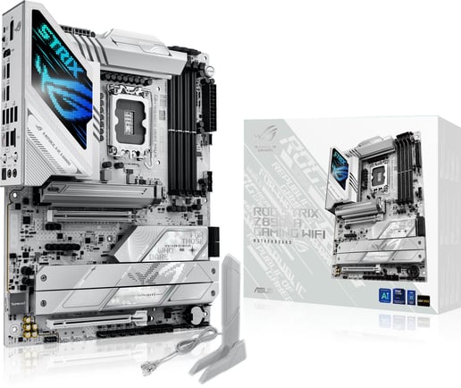 ASUS ROG Strix Z890-A Gaming WiFi ATX Motherboard for Intel LGA1851 CPUs